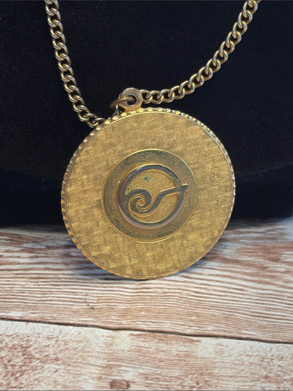 Vintage Medallion HemisFair 68 International Expo San Antonio, Texas Golden